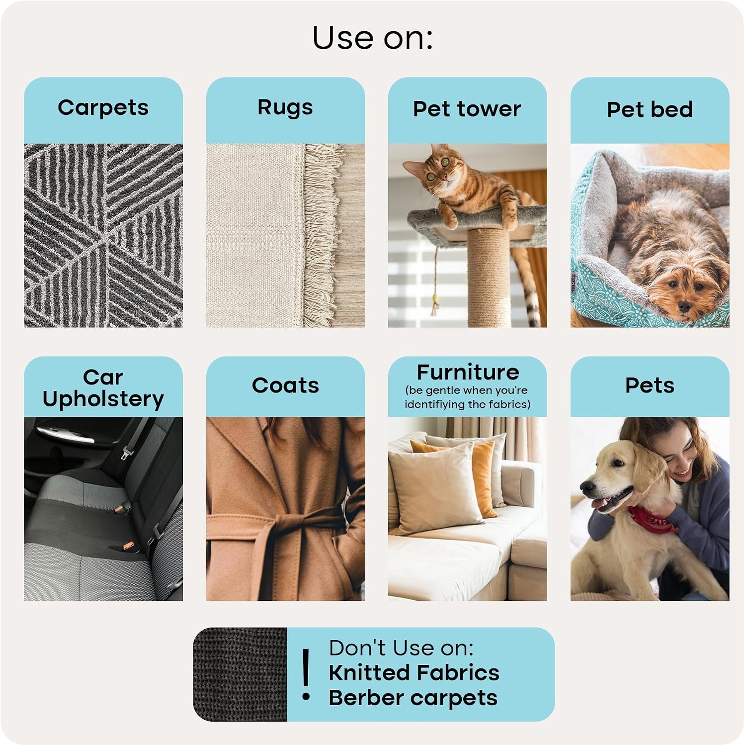 image:imageUproot Clean FurNado Survival Kit Uproot Cleaner Pro Pet Hair Remover Tool Mini amp Max Variants Pet Hair Removal Tool and Carpet Rake Easy Cat amp Dog Fur Scraper BundleFurnado