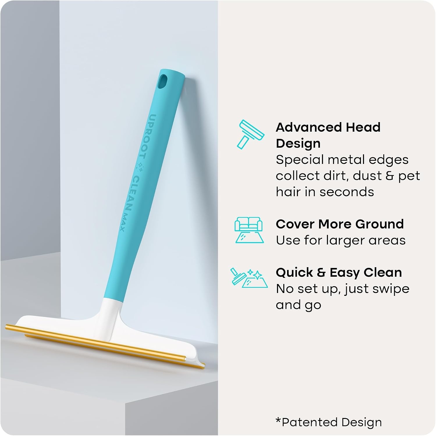 image:imageUproot Clean FurNado Survival Kit Uproot Cleaner Pro Pet Hair Remover Tool Mini amp Max Variants Pet Hair Removal Tool and Carpet Rake Easy Cat amp Dog Fur Scraper BundleMax
