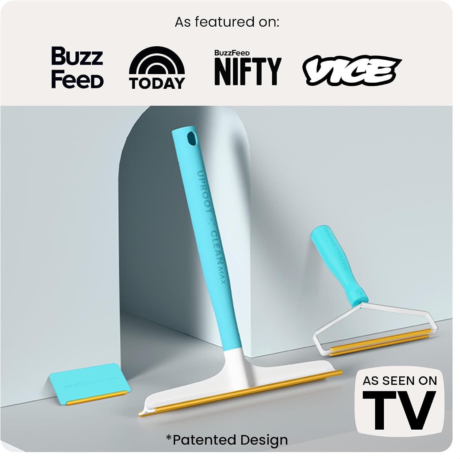 image:imageUproot Clean FurNado Survival Kit Uproot Cleaner Pro Pet Hair Remover Tool Mini amp Max Variants Pet Hair Removal Tool and Carpet Rake Easy Cat amp Dog Fur Scraper BundleFurnado