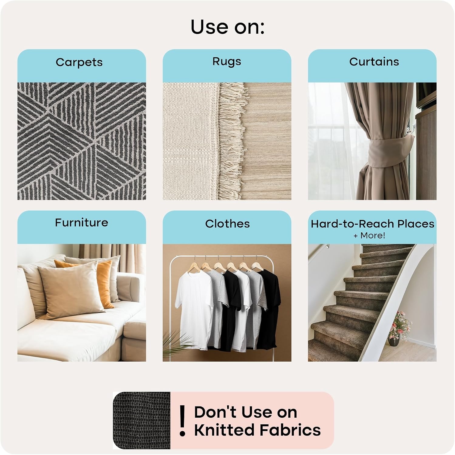 image:imageUproot Clean Pro Bundle Pet Hair Removal Tool amp Carpet Rake wt 60 HandlePro Mini Xtra