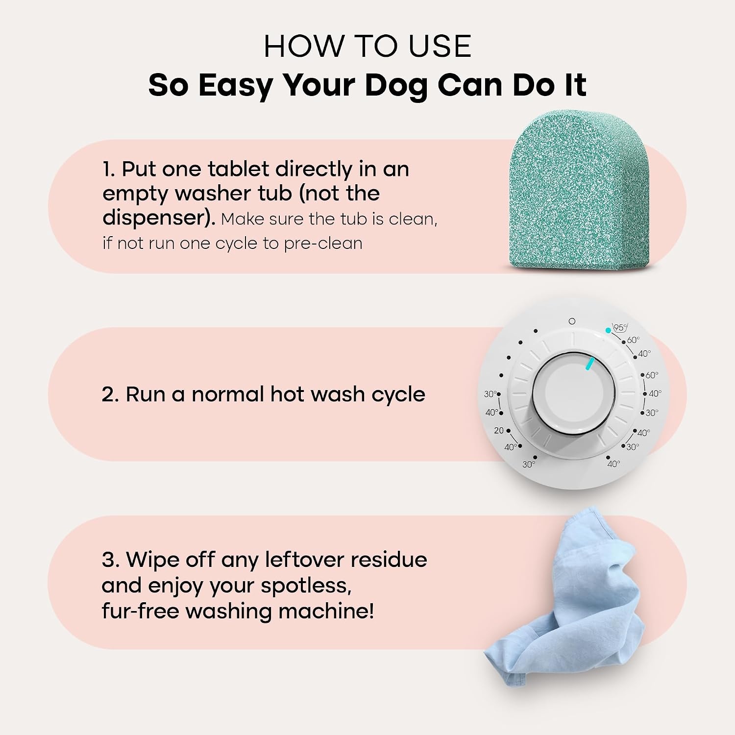 image:imageUproot Clean Washing Machine Cleaning Tablets Ultra 40 Stronger 24 PackUltra