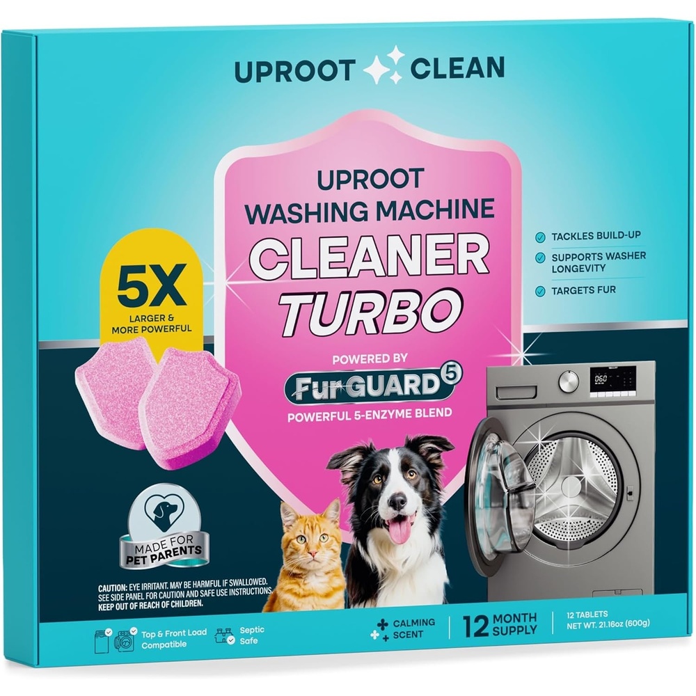 image:imageUproot Clean Washing Machine Cleaner Tablets Turbo 5xStronger 12 mo supply
