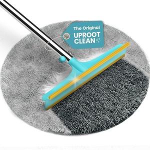 Uproot Clean Xtra Carpet Rake for Pet Hair Removal 60″ Telescopic Handle
